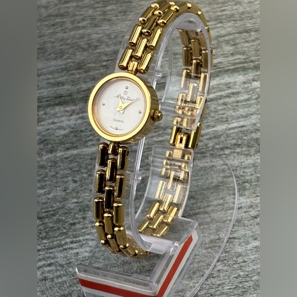 VTG Mathey Tissot Quartz Swiss One Jewel Harley Ronda SA Gold Watch Hong Kong - Picture 2 of 16